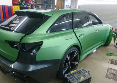 Audi nachher - Vollfolierung